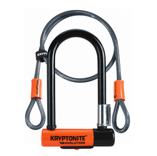  Kryptonite Evolution Mini-7 w/ 4 foot Flex Cable - 3.25inch x 7inch